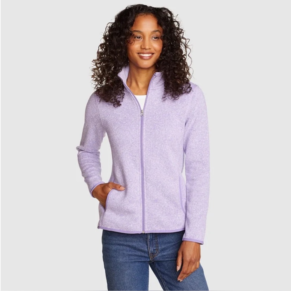 Eddie Bauer Women's Radiator Fleece Full-Zip Mock